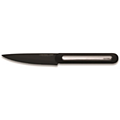 Couteau à steak        LE COUTEAU DU CHEF        silicone manche - lame noir Blister Pegb