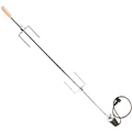 Ustensile barbecue        SOMAGIC        Kit tournebroche 106 cm pour barbecue
