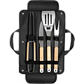 Ustensile barbecue        LIVOO        Set de 4 accessoires pour barbecue - Fou