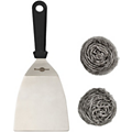 Ustensile plancha        KRAMPOUZ        spatule/2 boules inox AKN1