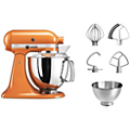 Robot pâtissier        KITCHENAID        5KSM175PSEHY Artisan Honey