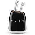 Bloc couteaux        SMEG        6 pcs multi-usages noir
