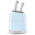 Bloc couteaux        SMEG        6 pcs multi-usages bleu