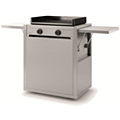 Chariot Plancha        FORGE ADOUR        CH MIF 60 en inox fermé compatible plancha Modern 60