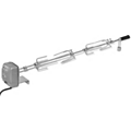 Broche à rotir        VIDAXL        avec moteur 1000 mm Acier